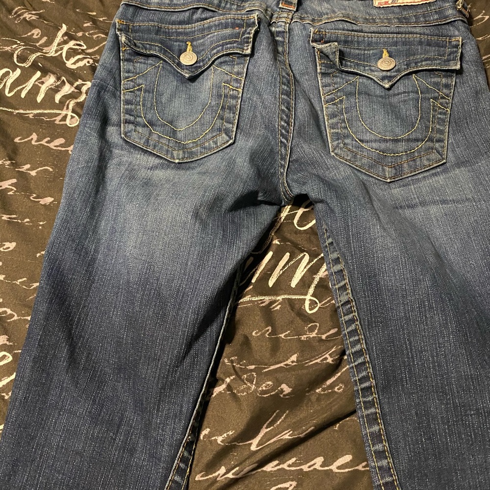 true religion distressed jeans